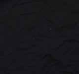 Cuddl Duds Crochet Trim Scoop Neck Tee A694385 Black Multi 2X