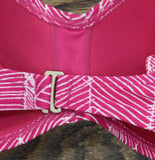 DKNY Womens Strapless Bathing Suit Bikini Top DI9TJ414 Hot Pink Multi M