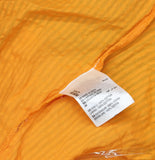And Now This Womens Ring Open Side Woven V-Neck Dress Orange M