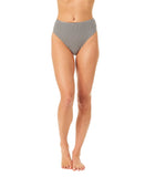 Cece Full Coverage Mid Rise Swim Bottoms 26CC306CB Black / White M