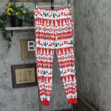 Pat Pat Mens Christmas Holiday 3-Piece Pajama Set 1006159488 Red Multi L