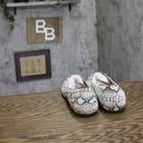 Journee Collection Kavn Comfort Sole Ballet Flats KAVN Snake Brown 10M