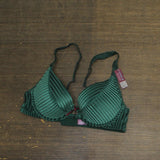 Adore Me Evie Women's Push Up Plunge Bra 61-85CE-911BDF0D24FD Green 36B