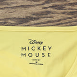 Disney Womens Mickey Mouse Pajama Shirt Top M8901185MK Yellow M