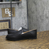 Journee Collection Comfort Foam Slip On Almond Toe Loafer Dress Flats Black 6M