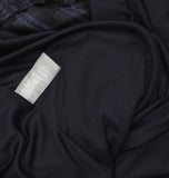 Calvin Klein Womens Checkered Shimmering Tiered A-Line Midi Dress Indigo Blue 8
