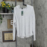 Wild Fable Women's Long Sleeve Tie-Front Hooded Waffle Knit T-Shirt 43494A0003