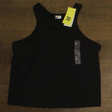 All In Motion Womens High Neck Racerback Stretchy Tank Top 92933115 Black XL
