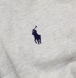 Polo Ralph Lauren Full Zip Fleece Lined Drawstring Hoodie Jacket Gray M