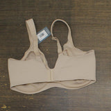 Bali Womens Underwire Coolest Smoothing Moisture-Wicking Bra Almond Brown 42DD