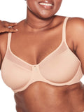 Bali One Smooth U Ultra Light Convertible Full Coverage Bra Nude Brown 38DD