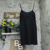 A New Day Womens Crepe Slip Mini Dress 94434530 Black M