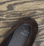 A New Day James Rouched Loafers Faux Suede 94462341 Brown 8M