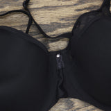 Bali Womens One Smooth U Ultra Light Illusion Neckline Underwire Bra Black 38DD