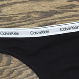 Calvin Klein Womens Cotton 5-Pack Thongs QD5221 Gray Multi XL