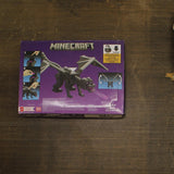 Minecraft Breath Attack Ender Dragon Action Figure with 10 Discs Black 21.6 in.