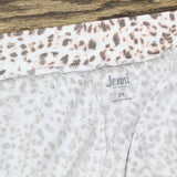 Jenni Womens Plus Size Super Soft Printed Pajama Shorts Leopard Multi Brown 2X