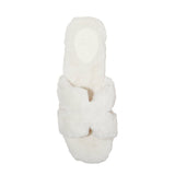 A New Day Womens Sage Slide Slippers 91315735 Cream Off White 8M