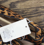 A New Day Tasmin Velvet Mary Jane Flats 94568234 Leopard Brown Multi 11M