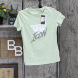 Guess womens Short Sleeve Icon Tee Shirt W2YI26I3Z11 Lost in Thyme Green XS