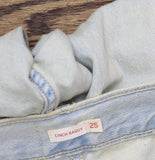 Levi's Womens Cinch Baggy Jeans Zip Fly 94417176 On Blast Blue 25X31