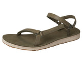 Teva Womens Original Universal Slim Lea Sport Sandal Burnt Olive Green 5M