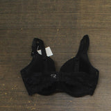 Wacoal Womens French Garden Contour Bra 85340 85340 Black 34D