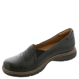 Clarks Artisan Womens Certina Edge Slip On Leather Loafers Black 9N