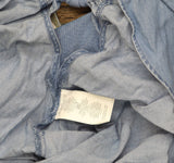 Michael Michael Kors Womens Plus Size Side-Tie Top WB94KUP9HH Cadet Wash Blue 1X