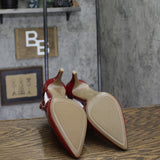 Bandolino Zeffer Detail Dress Pumps BNZEFFER3 Medium Red 6.5M