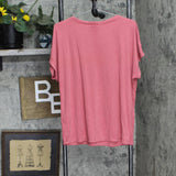 32 Degrees Womens Short Sleeve Mini Ribbed T-Shirt Tee 1763516