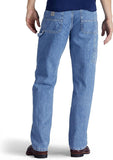 Lee LEE Men's Dungarees Losse-Fit Carpenter Jean A0049 Retro Stone Blue 38x30