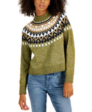 Tommy Hilfiger Women's Half-Snowflake Raglan Sweater J2XS0789