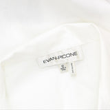 Evan-Picone Womens Dress Button Up Blouse Shirt Top 16666da37103ad White 12