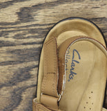 Clarks Laurieann Lily Slingback Sandals 26187053 Tan Leather Brown 12M
