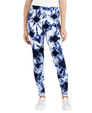 Style & Co. Knit Tie-Dye Pull-On Leggings 100146261MS Navy Blue XL