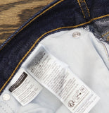 Levi's Womens Cinch Baggy Wide Leg Zip Fly Reign of the Rinse Blue 32x31
