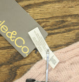 Style & Co. Womens Solid Cable Knit Scarf SC9542505 Blush Pink