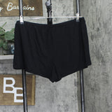 Adore Me Womens Theresa PJ Knit Shorts 1006738791 Black L