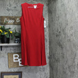 DKNY Womens Studded Sleeveless A-Line Dress DD4G1E50 Red 6