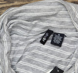 Ultra Flirt Juniors Knit Sleeveless Cowl-Neck Top 3C222MC Gray M