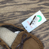 Cat & Jack Toddler Boys Carter Moccasin Slippers 91305148 Chestnut Brown 10T