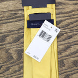 Tommy Hilfiger Men's New Herringbone Solid Skinny Tie 87991201 Yellow One Size