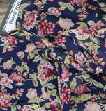 City Studio Juniors Square-Neck Fit Flare Shear Lined Dress Navy Blue Multi S