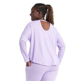 All In Motion Womens Leggings-Friendly Long Sleeve Top 90612561 Light Purple S