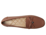 Michael Michael Kors Juliette Leather Moccasins Loafers Luggage Brown 6.5M