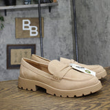 A New Day Womens Archie Loafer Flats 87930688 Taupe Brown 11M