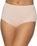 Felina Womens 8 Pack Cotton Modal Stretch Hi-Cut Brief Warm Animal Brown XL