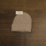 On 34th Womens Solid Brushed Beanie Rolled Cuff Fuzzy MO1542505 Oat Brown