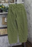 Universal Thread High Rise Easy Barrel Pants Olive Green 6